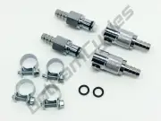 BMW 4 Piece 5/16" Gas Fuel Line Hose Quick Release Disconnect Coupling Kit Set