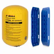 X-BULL Exhaust Jack With Recovery tracks Boards Gen2.0 Air Jack Rescue Kit Blue