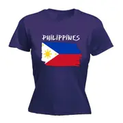 Philippines Country Flag Nationality - Womens T-Shirt T Shirt Tshirt