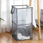 Laundry Hamper Lightweight Useful Dirty Clothes Storage Basket Steel Wire