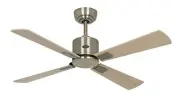 Smart Ceiling Fan with Remote Control Dc Fan Neo 103cm Brass Maple Beech