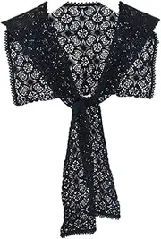 [VALICLUD] Dual-use Sun Block Cape Lace Scarf Knotted Cloak Shoulder Wrapper Summer Accessory for Family and Friends
