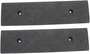 Plastic Hill Climbing Mat 2pcs Wheelchair Lifts for Vehicles Ramps for Steps Portable for Car and Scooter