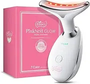 Red Light Therapy for Face - Face Lift Neck Massager, Microcurrent Facial Device, Red Light Therapy Lymphatic Drainage Massager, Self Care True Beauty Glow, luminesce Sculptor Double Chin Gha Sha Tool