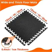 4/12/24 Tiles Puzzle Exercise Mat Thick Interlocking Workout Gym Home Workout