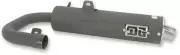 DG RCM II Sport Series Black Steel Slip-On Exhaust (051-4300)