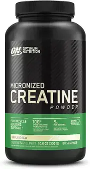 Optimum Nutrition Micronized Creatine Monohydrate Powder - Unflavored - Keto Fri