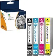 Ink Cartridge 812 812XL Compatible with Epson Workforce Pro WF-3820 WF-3825 WF-4830 WF-4835 (Black Cyan Magenta Yellow,4-Pack)