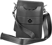 Beatifufu Scissors Pouch for Hairdressers Cowhide Bag for Salon and Barber Use Portable Storage for Hair Cutting Tools Compact Design for Easy Carrying