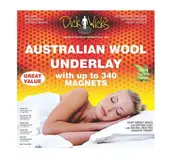 Dick Wicks Regular Wool Magnetic Underlay (Single Size)