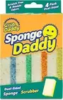 Scrub Daddy Sponge Daddy - Scratch-Free Multipurpose Dish Sponge - BPA Free & Ma