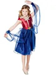 Captain Marvel Girls Classic Superhero Tutu Costume