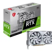 MSI GeForce RTX 3050 VENTUS 2X XS WHITE 8GB OC Graphics Card 4711377249430