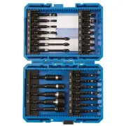 Draper Impact Screwdriver Bit Set 26 Piece 1/4" Hex For Impact Drivers 05732