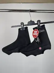 Santini SMS Bycicle Corpiscarpe Tornado nero Socks Shoe Covers size m