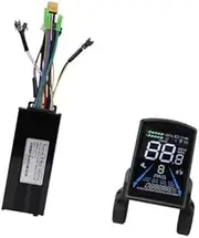 Vuzmode Electric Bikes 30A Sine Wave Brushless Controller 3 Modes with S-100 LCD Display Highly for Controller, for Ebikes E-Scooter Brushless Controller