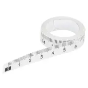 Adhesive Ruler 0-100cm Measure Tape Sticker Clear Background Black Text