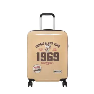 OUTDOOR 行李箱 20吋 史努比 SNOOPY 音樂祭 拉鍊旅行箱 登機箱 ODP23S20 得意時袋
