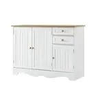 Artiss Buffet Sideboard Storage Cabinet Kitchen Cupboard Drawer Table Hallway md