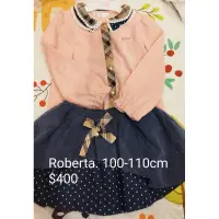 在飛比找蝦皮購物優惠-二手童裝- Roberta  100-110公分