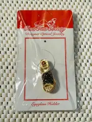 Vtg. Red Hat Society Shoe Pin With A Drop Down Loop For Eyeglasses ID’s NOS