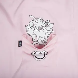 RIPNDIP NERMAMANIAC POCKET TEE 兩色 口袋 瘋狂貓 短袖T恤 中指貓 台灣總代理-ALL