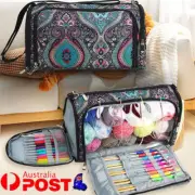 Knitting Wool Yarn Bag Crochet Sewing Needle Storage Basket Organizer Holder