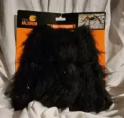 Happy Halloween Large Posable Black Spider Width Up to 50"