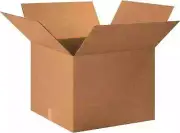 CORRUGATED Cardboard BOX -32 ECT - 14 X 14 X 9 - TOP LOADING BUNDLE OF 10