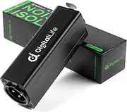 DigitalLife Single-Channel XLR Audio Ground Loop Noise Isolator - Hum Eliminator - Passive, XLR-A600-I, M/F (Not Compatible with P24/P48 Powered Microphones)