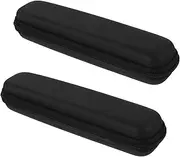 TOGEVAL 2pcs Harmonica Storage Bag Shockproof Carrying Case with Zipper Durable Harmonica Container for and Protection Lightweight and Compact Design