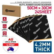 38.7Sqft Sound Deadener Deadening Butyl Mat Car Noise Heat Shockproof Fireproof (for: Suzuki)