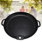 Grill Pan Griddle Aluminum Alloy Erosion Resistant Portable BBQ Grill Tray Ov HG