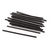 18 Pcs PBC Mount 40Pin 2.0mm Single Row Straight Male Header Connector Strip