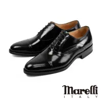 在飛比找momo購物網優惠-【Marelli】都會時尚橫飾牛津鞋 黑色(S92818-B