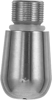 [ELAYARD] Replacement Steam Nozzle for Coffee Machines Stainless Steel Tip with Three Hole Design for Enhanced Milk Texture Washable and Reusable Steam Wand Nozzle for Lattes and Cappuccinos