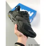 HOKA M ANACAPA LOW GTX 黑色輕便緩震網面厚底增高越野休閒運動跑鞋