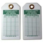 Manufacturer Varies Emer Sh & Eye Wash Test Rcd Tag,Brs,PK10 5KR83 Manufacturer