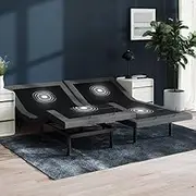 Nectar Premier Adjustable Base - Twin XL - Head & Foot Incline - Wireless Remote with Memory- 3 Massage Settings - 4 USB Ports - Anti-Snore & Zero Gravity