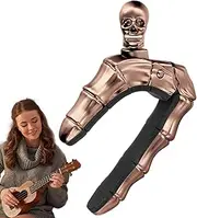 Capo Electric Guitar - Skull Guitar Capo Guitar Accessories, Professional Guitar Capo | Quick Release Spring Clamp Strong Grip, Acoustic Guitar Capo for Practice Ukulele Acoustic Bass