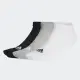 【adidas 愛迪達】C Spw Low 3p 隱形襪 短襪 運動 休閒 緩衝 足弓支撐 3雙入 黑灰白(IC1333)