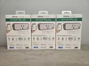 3x iHome Wifi Smart Plug Works Apple Google & Alexa. App Control No Hub Needed