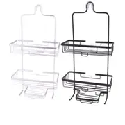 D.Line Aluminium 3-Tier Shower Caddy - Black