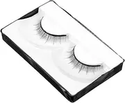 jojofuny 1 Pair Doll False Eyelashes Fake Doll Accessories Long Bottom Lashes Long Eyelashes Cosplay Lashes DIY Craft Making Pp Black