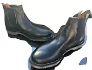 Vintage Dr Martens 2976 black leather chelsea boots UK 11 EU 46 Made in England