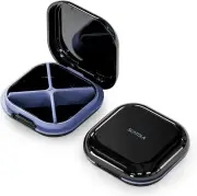 Small Pill Case, Travel Pill Box, Portable Pill Organizer, Pill Container for Po