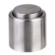 Bartender Brushed Stainless Steel Wine Stopper Self Sealing Easy Press Button