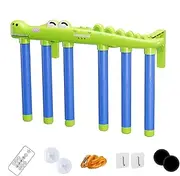Falling Sticks Game - Reflex Challenge Game Catching Sticks with Music - Hand Eye Coordination Adjustable Speed Reaction Trainer for Indoor