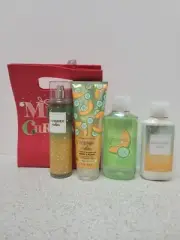 Bath & Body Works Cucumber Melon 4 Piece Set with gift bag