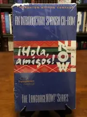 HOLA, AMIGO'S! by Ana C. Jarvis (An Introductory Spanish CD-ROM) NEW - RARE